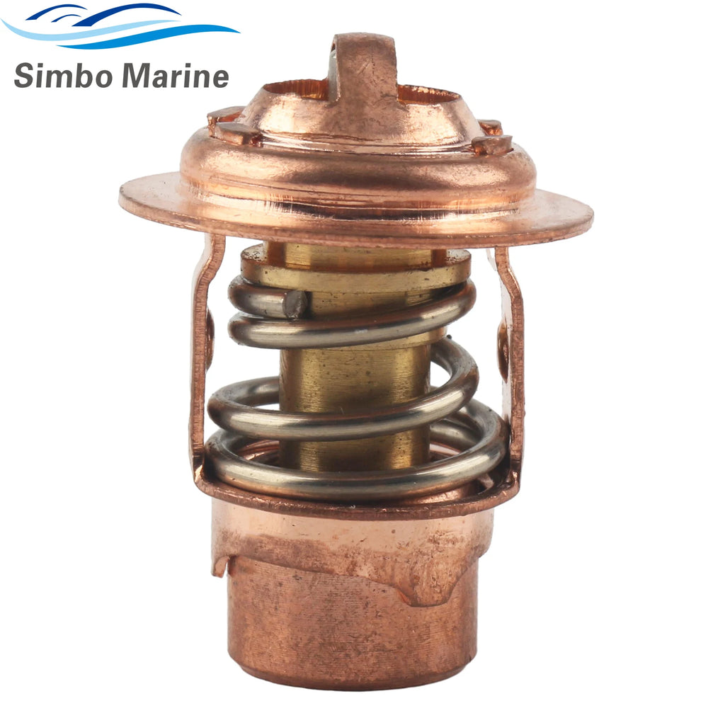120°F 50°C Outboard Thermostat Kit w/ Gasket Fits for Mercury Mariner 2 Stroke 6 To 25 HP Boat Motors 14586A3 75962A10 18-43052
