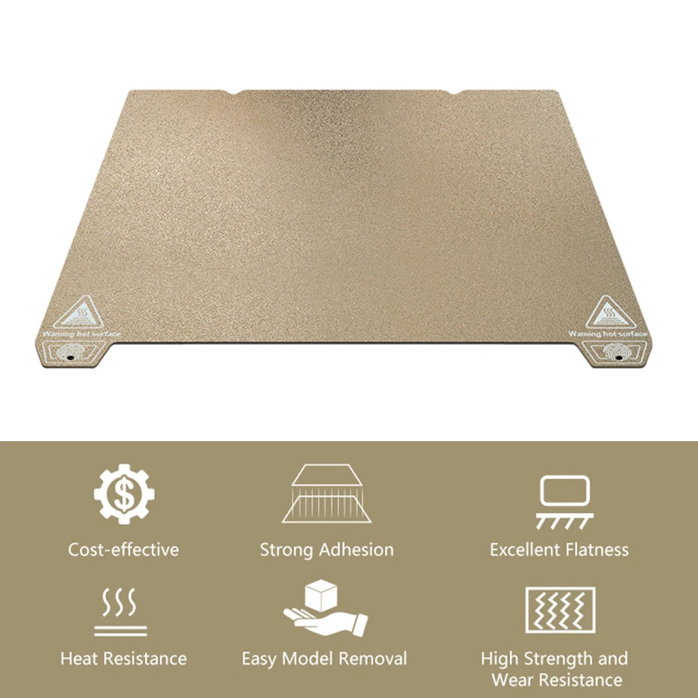 3D Build Plate Print Bed Textured PEI Surface + Smooth PET For Ender-3 S1 Ender-3 S1 Pro End-5 S1 K1 3D Printers Accessories