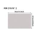 Microfiber Keyboard Dust Cover for MacBook Pro 15-16 inch Air 15 Dustproof Protective Cloth Ultra Thin Waterproof Keyboard Prote
