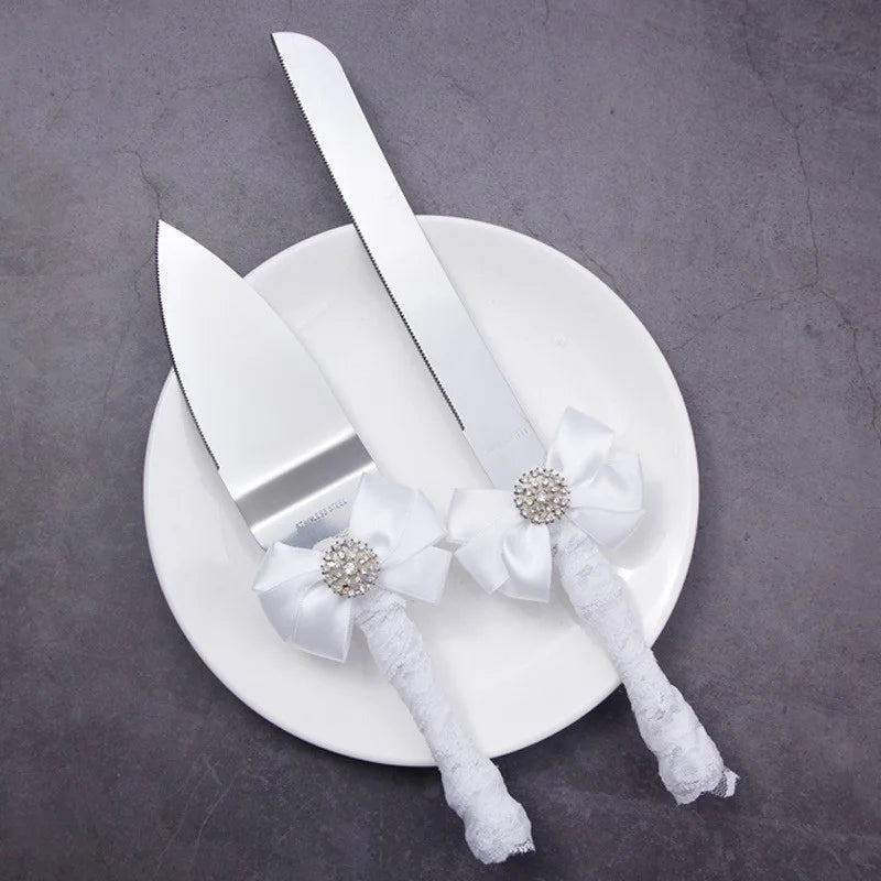 Romantic Wedding Tableware Set Elegantly Designed for Brides Grooms Perfect for Wedding Celebrations