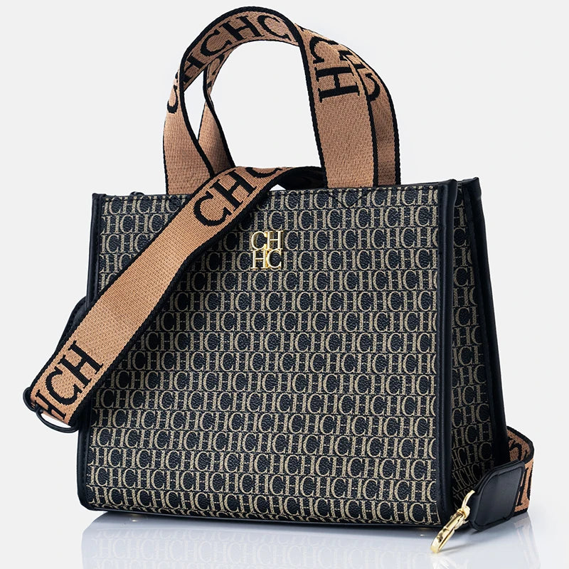 MIG & MIK STYLE™ Embossed PU Leather Tote Bag