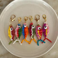 MIG & MIK STYLE™ Colorful Fish Bead Charm Set (10 Pieces)