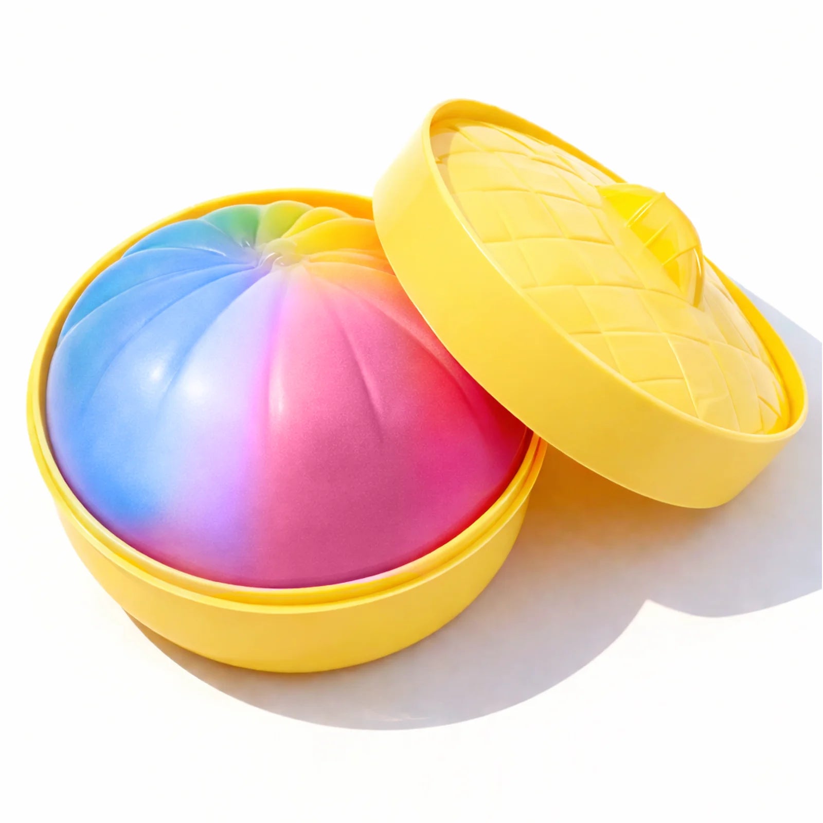 Simulation Dumpling Pressure Ball Slow Rebound Soft Pinch Decompression Toy Office Home Decor Children Adults Birthday Gifts