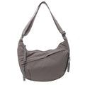 New Fashion Canvas Crossbody Bags Korean Simplified Shoulder Bag Large Capacity Sports Hobos Bag Solid Color Dumpling Bag