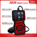 V519 Red Car Diagnostic Scanner Tool Automotive OBD2 Scanner for Engine Health Check with Color Screen