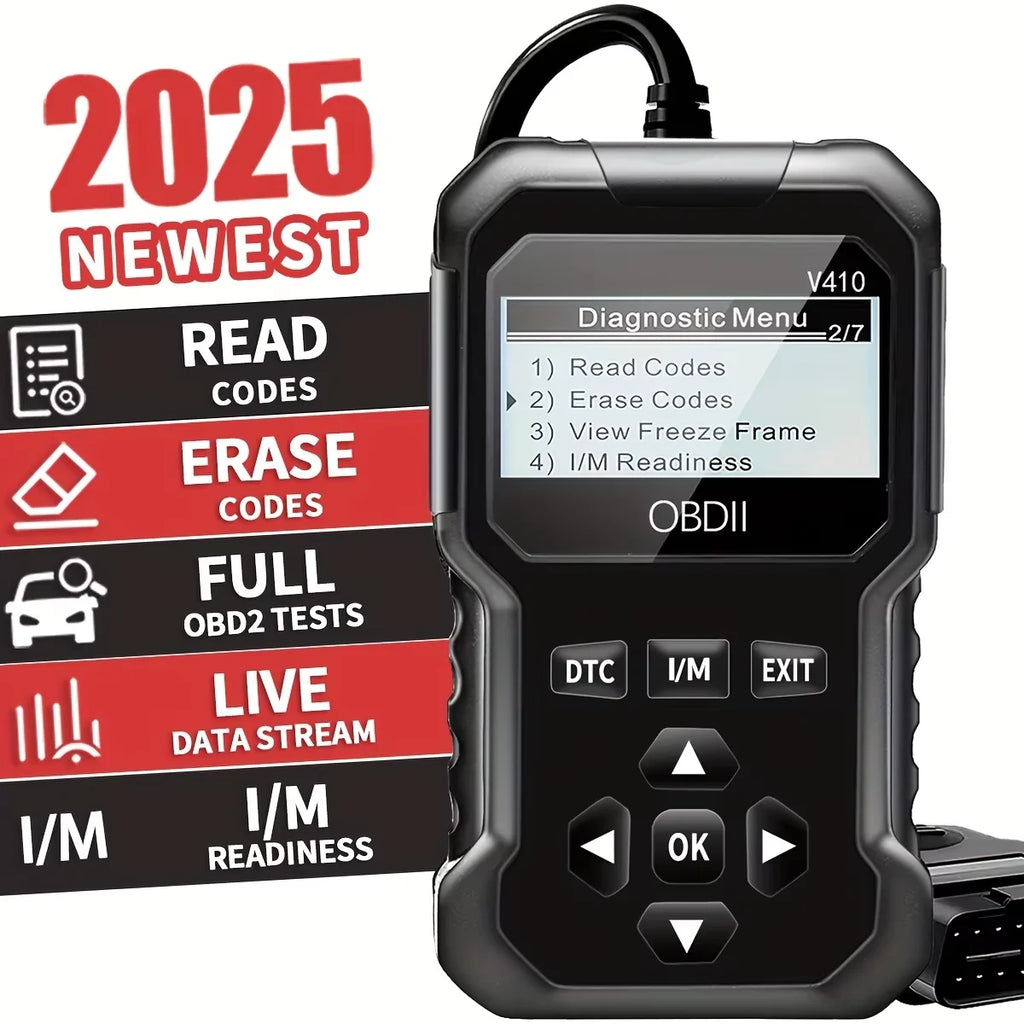 OBD2 Scanner Instant Fault Code Reader and Voltage Check | OBDII/CAN Full System Diagnosis | 10 Second Fault Analysis