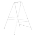 133*137*180cm Wrought Iron Four-Legged Standing 200kg Three Rings Hanging Chair Frame White
