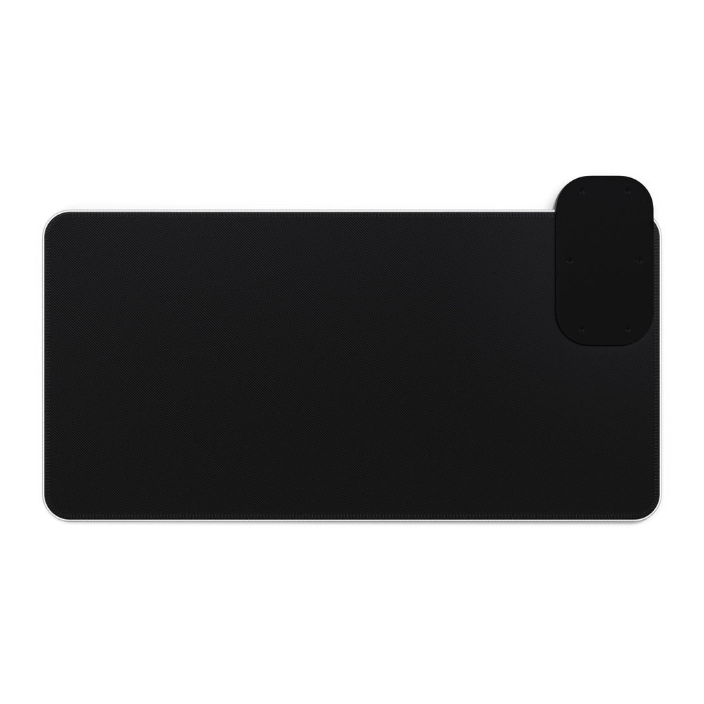 LED Wireless Charging Gaming Mouse Pad — Mig & Mik Gold Logo