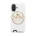 Card Holder Phone Case — Mig & Mik Style Gold Logo
