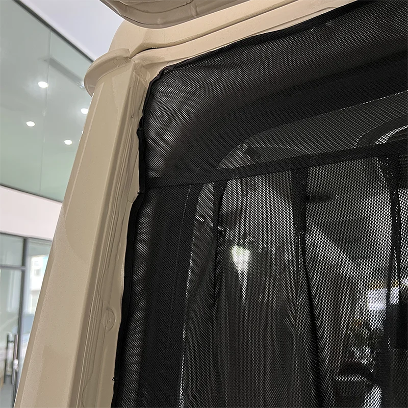 1pc RV Tailgate Barn Door Magnetic Insect Mosquito Fly Screen Net For Ford Transit VW Transporter Toyota Fiat RV Accessories