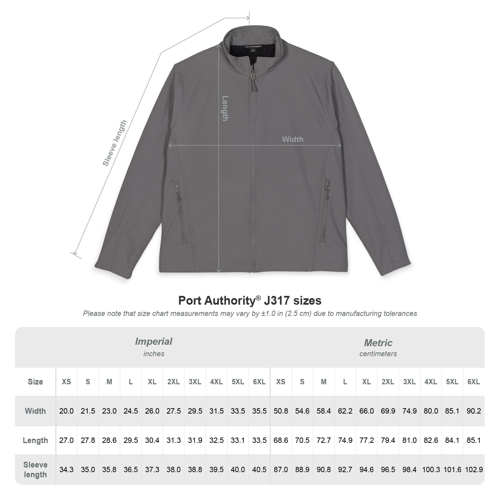 MIG & MIK STYLE™ Men's Premium Soft Shell Jacket (Embroidery)