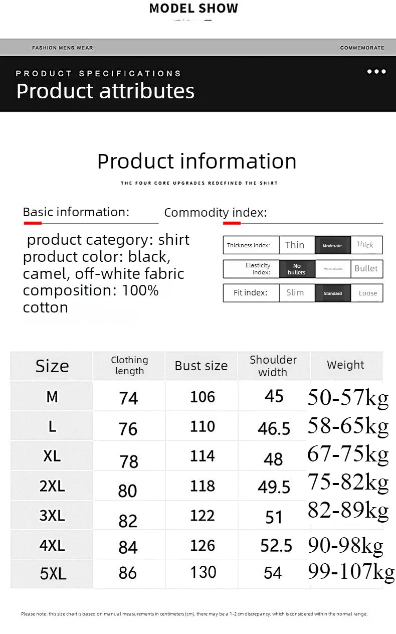 Men's Utility Casual Long Sleeve Shirt — MIG & MIK STYLE™