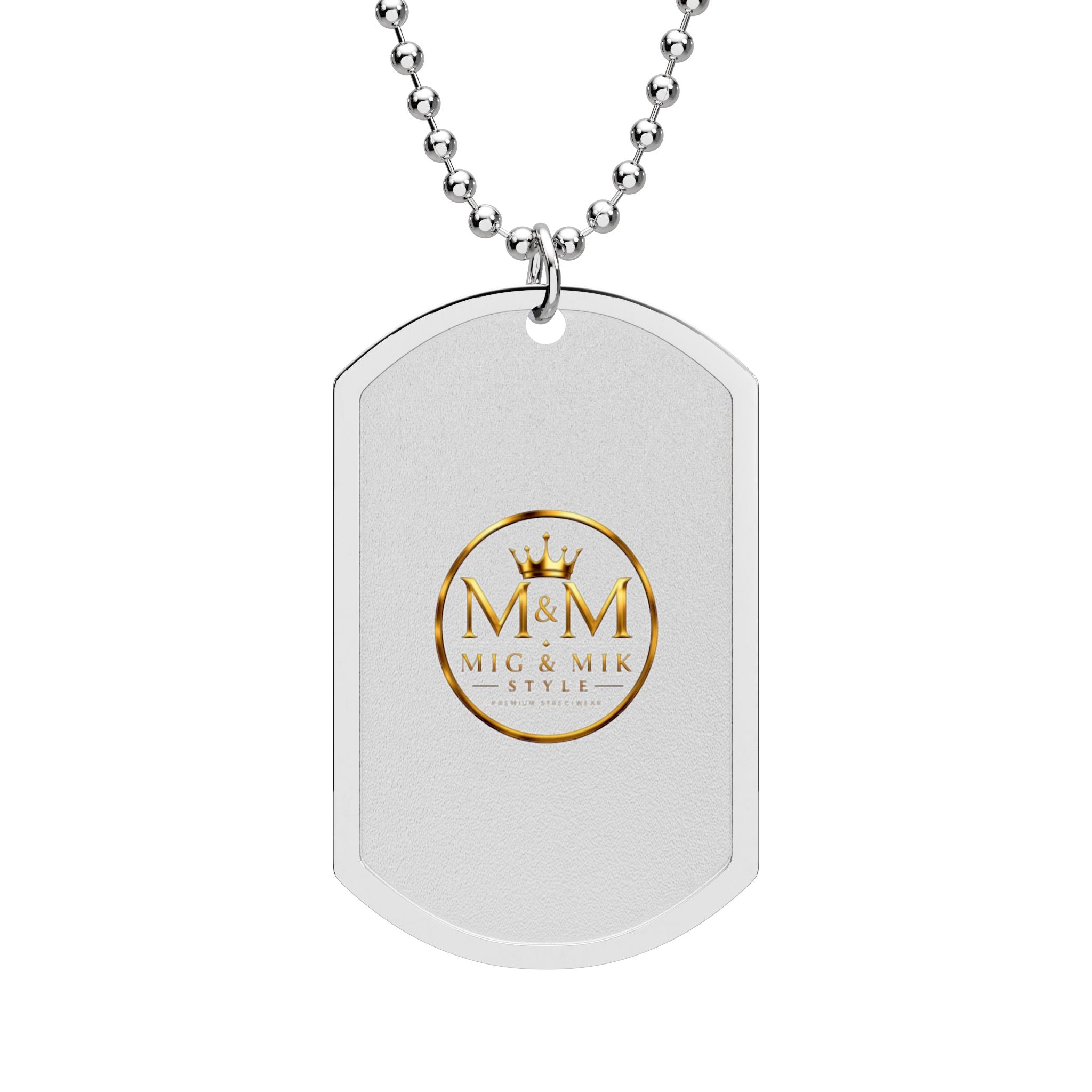 MIG & MIK STYLE Premium Dog Tag  Necklace
