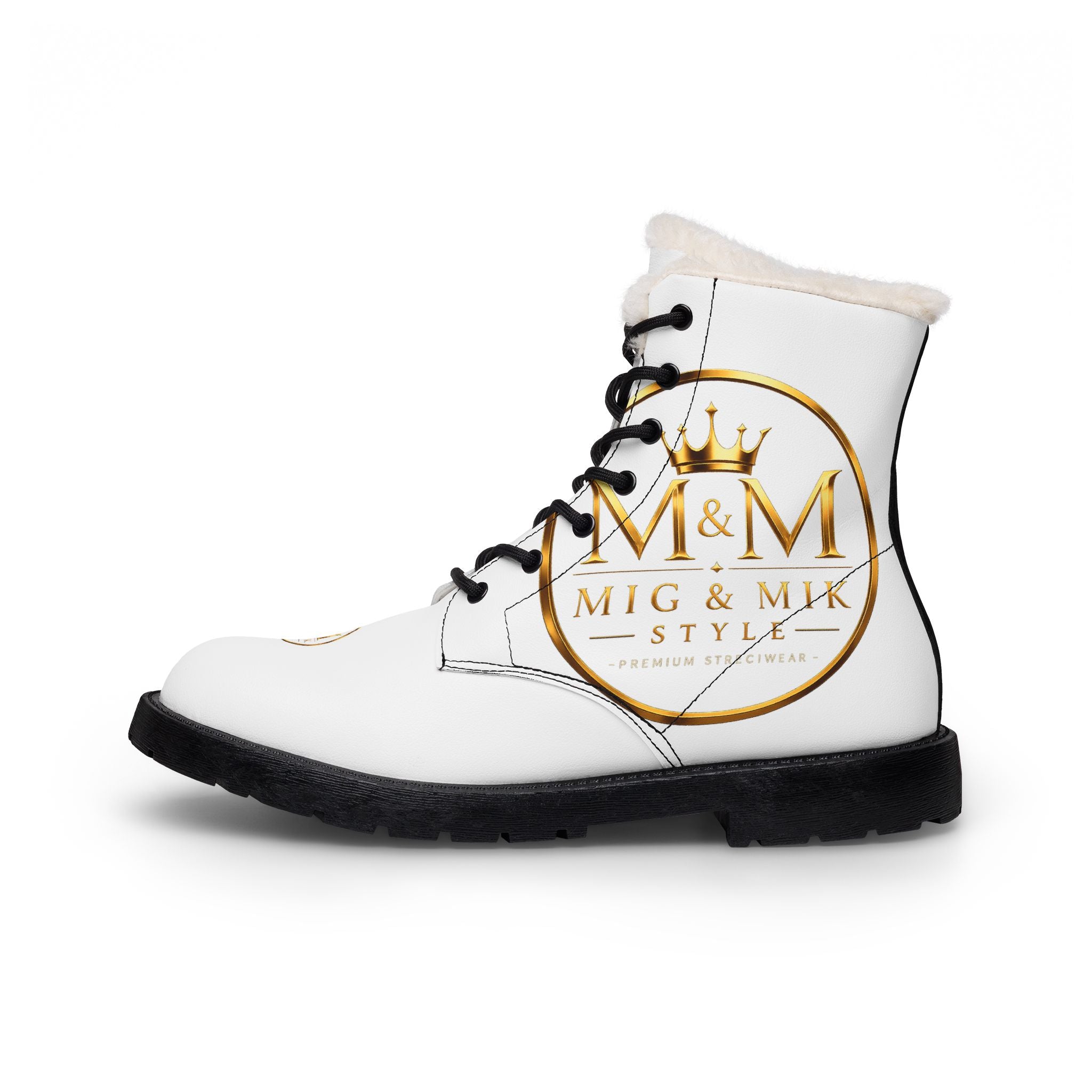 👑 MIG & MIK STYLE Crown Signature Luxury Sneakers