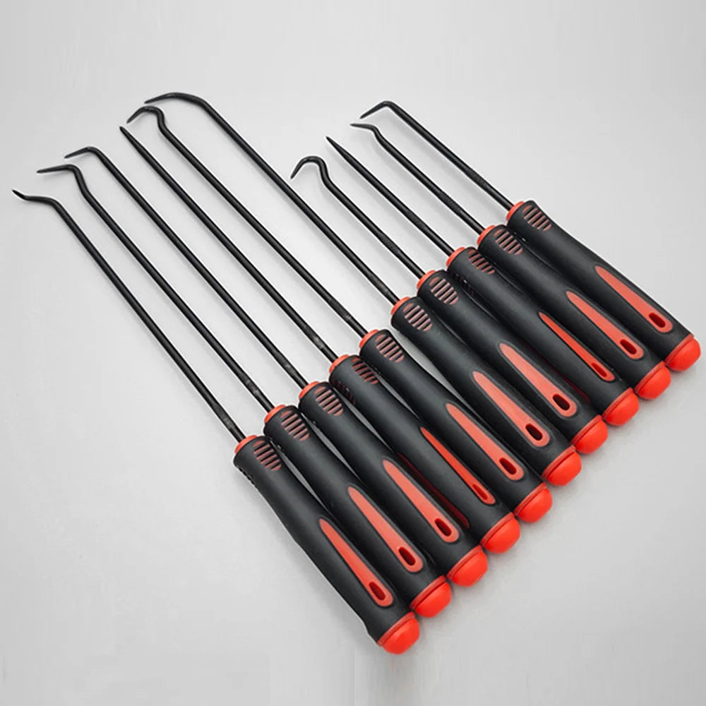 10/4Pcs Precision Pick and Hook Set, Car Auto Oil Seal/O-Ring Seal Gasket Pick Mini Precision Hooks Professional Puller Remover