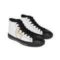 MIG & MIK STYLE White Gold High-Top Sneakers