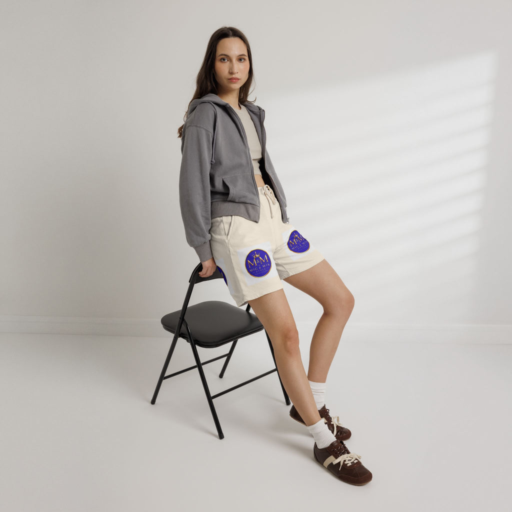 Unisex Garment-Dyed Lightweight Fleece Sweat Shorts