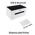 ZJ9220 Bluetooth Thermal Label Printer Wireless 4x6 Shipping Label Printer Compatible with iPhone Android Mac OS Windows