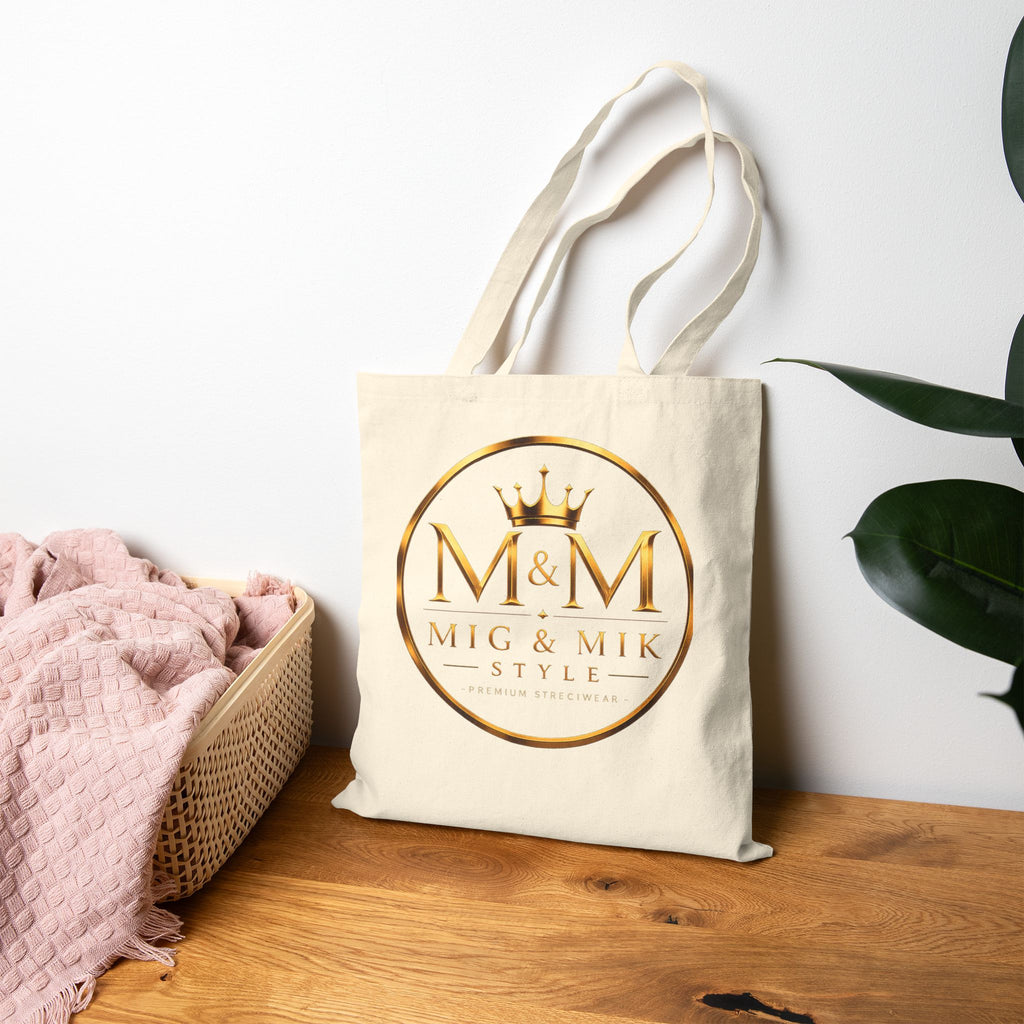 MIG & MIK STYLE Luxury Canvas Tote Bag