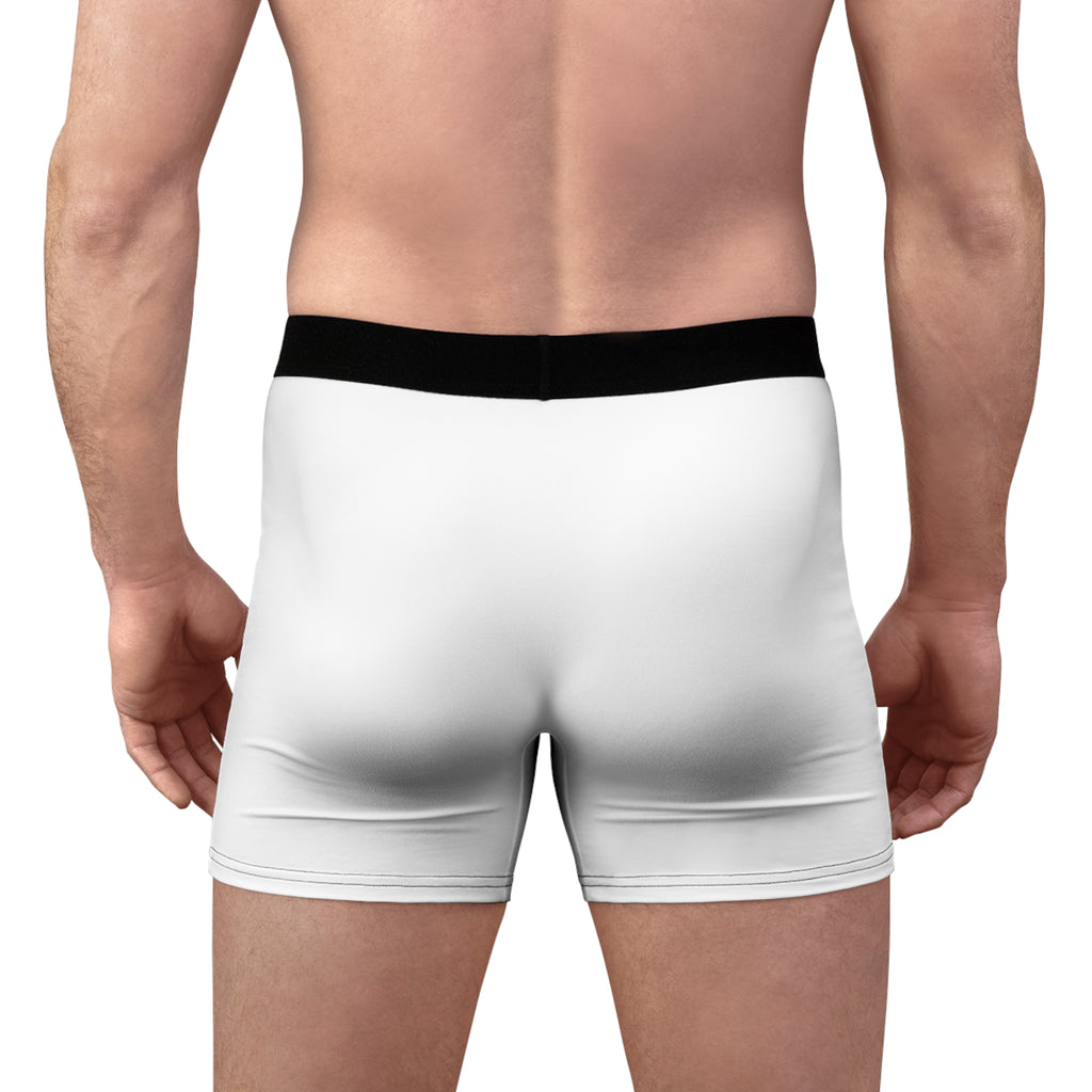 Novelty Boxer Briefs — Minimalist Rope & Button Print Men’s Underwear