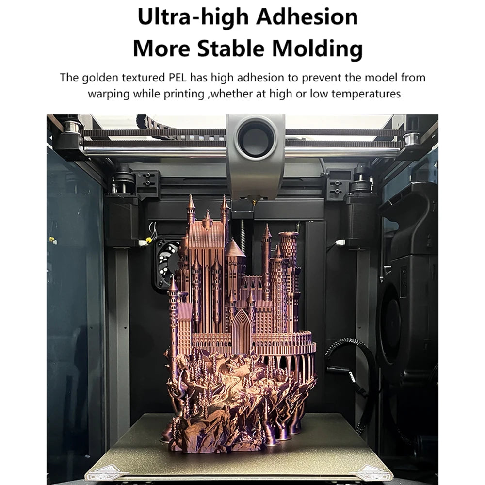 3D Build Plate Print Bed Textured PEI Surface + Smooth PET For Ender-3 S1 Ender-3 S1 Pro End-5 S1 K1 3D Printers Accessories