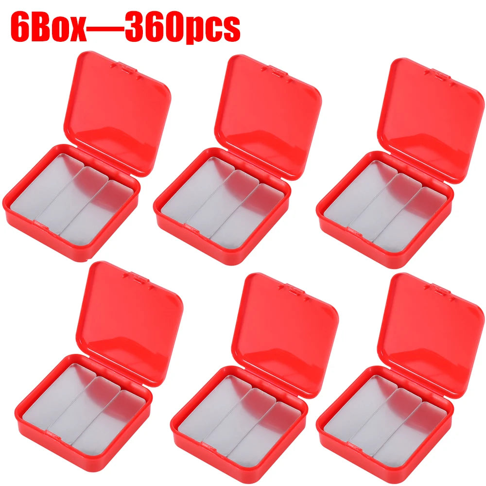 60-300pcs Strong Double Sided Adhesive Waterproof Removable Reusable Mounting Tape for Walls Wood Tile Plastic