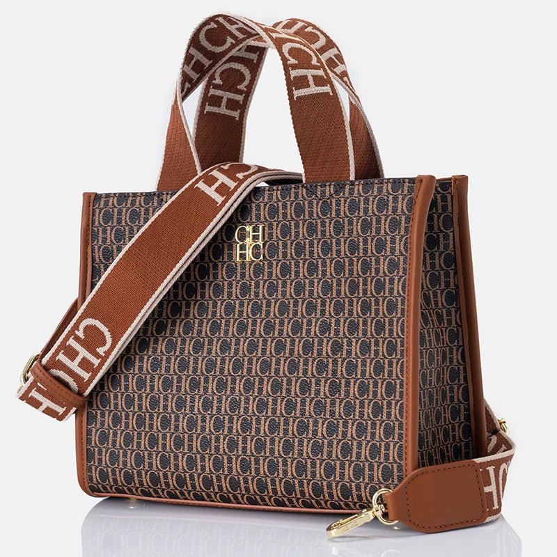 MIG & MIK STYLE™ Embossed PU Leather Tote Bag