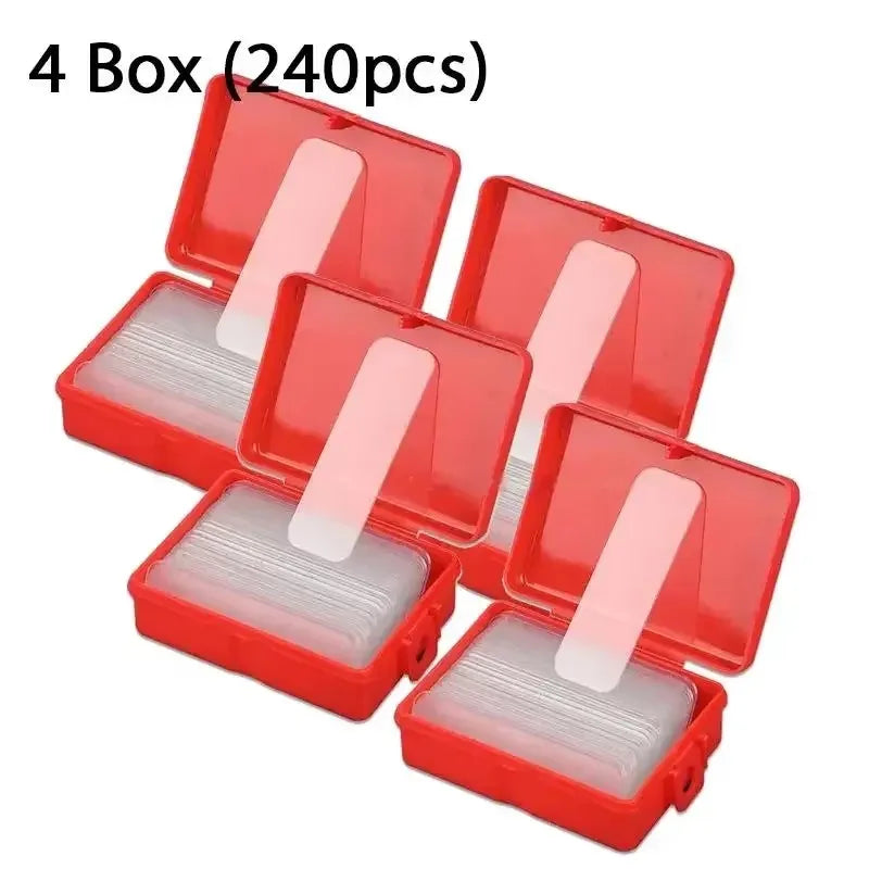 60-300pcs Strong Double Sided Adhesive Waterproof Removable Reusable Mounting Tape for Walls Wood Tile Plastic
