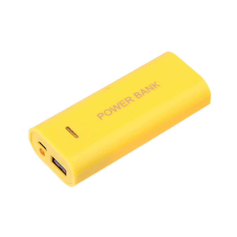 ⭐ Portable Power Bank Case DIY 2Cell 18650 Battery Box For Smart Phone Charge 5V 1A For 18650 Battery With Indicator Light