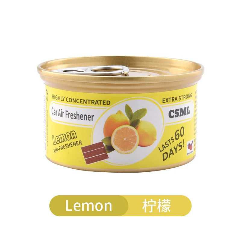 Auto Supplies Canned Wood Blocks Car Air Fresheners Perfume Coffee Flavor Explosion Car Foreign Aromatherapy Deodorant Supplies