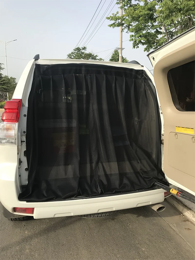 1pc RV Tailgate Barn Door Magnetic Insect Mosquito Fly Screen Net For Ford Transit VW Transporter Toyota Fiat RV Accessories