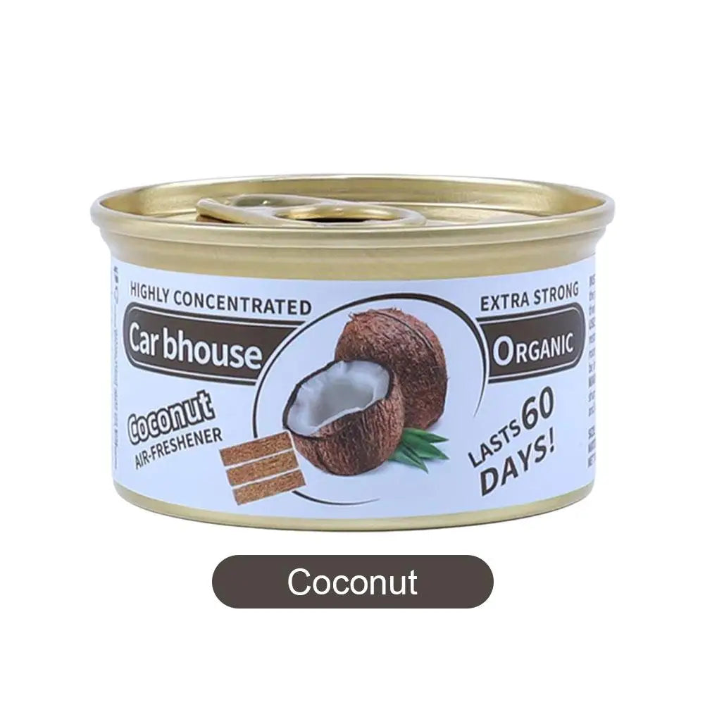 Auto Supplies Canned Wood Blocks Car Air Fresheners Perfume Coffee Flavor Explosion Car Foreign Aromatherapy Deodorant Supplies
