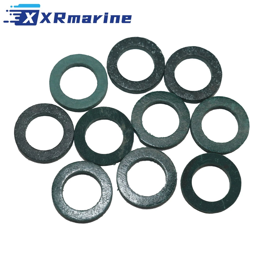Gear Oil Case Drain Plug Gasket Gearbox Fill Screw Washers 59178-97J00 for Suzuki Outboard Motor 2.5 4 5 6 8 9.9 15 20 25 30 HP
