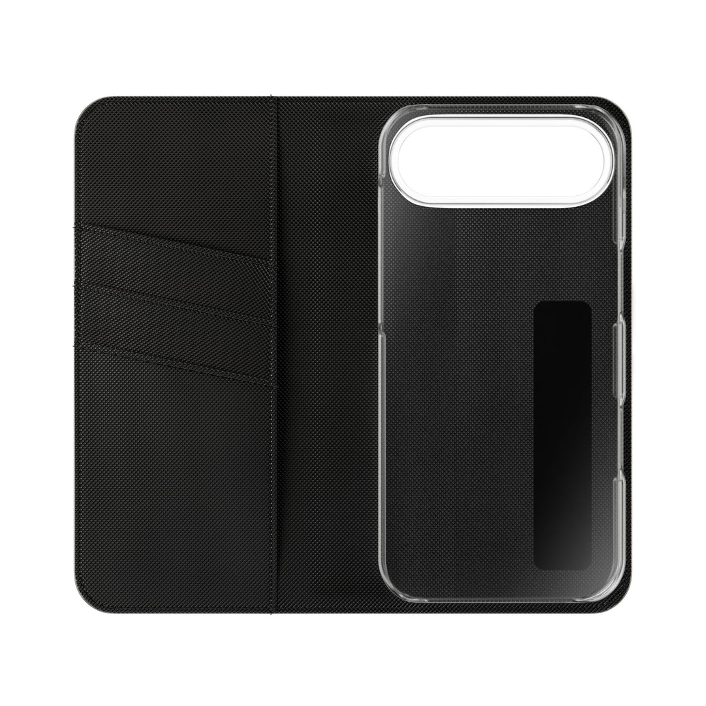M&M Gold Crest Flip Phone Case — Luxury Wallet Flip Case with Card Slots