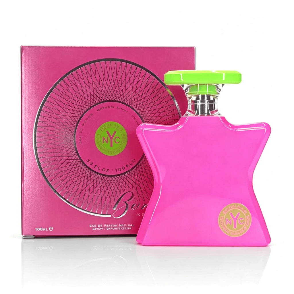 Bond No. 9 New York Pink Unisex EDP, Sweet Modern Oud Scent, Long Lasting Fragrance for Men and Women, Ideal for Lovers of Gentle Woody and Pink Floral Notes, Perfect for Those Who Seek Elegant Romantic Vibes