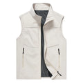 Spring Autumn Men's Jacket with Pockets for Casual Outdoor Use Quick-Drying, Multi-Pocketed Blazer Collared Shirt-style Men Coat
