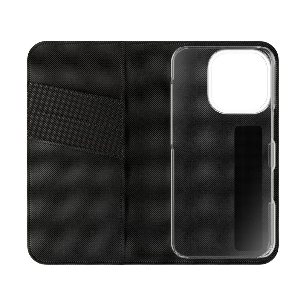 M&M Gold Crest Flip Phone Case — Luxury Wallet Flip Case with Card Slots