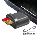 2pcs MINI SD TF Card Apple Card Reader Suitable For iPhone iPadConnectionExternal Expansion Memory Card OTG Storage Card Adapter