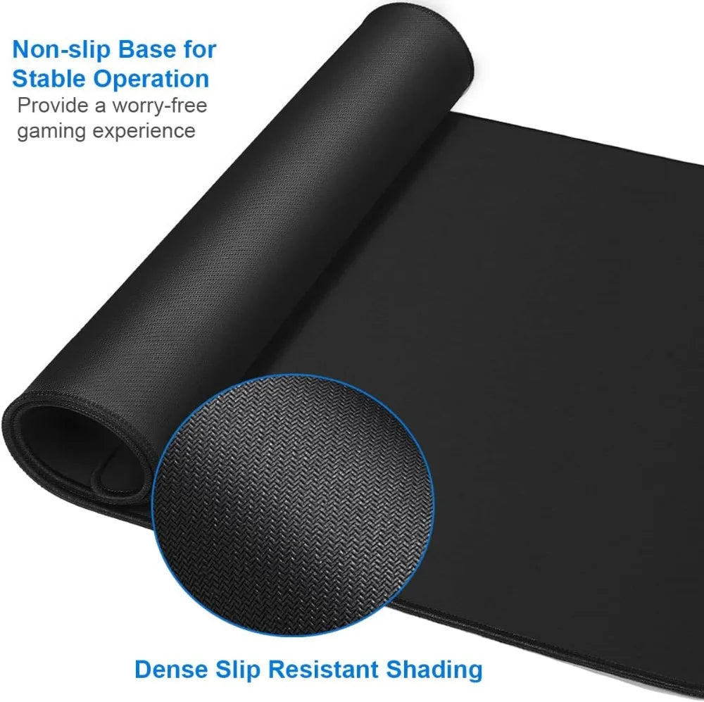 31.5x15.7 inch Large Extended Gaming Mouse Pad, Water Resistant Non-Slip Desk Mat for Work & Gaming
