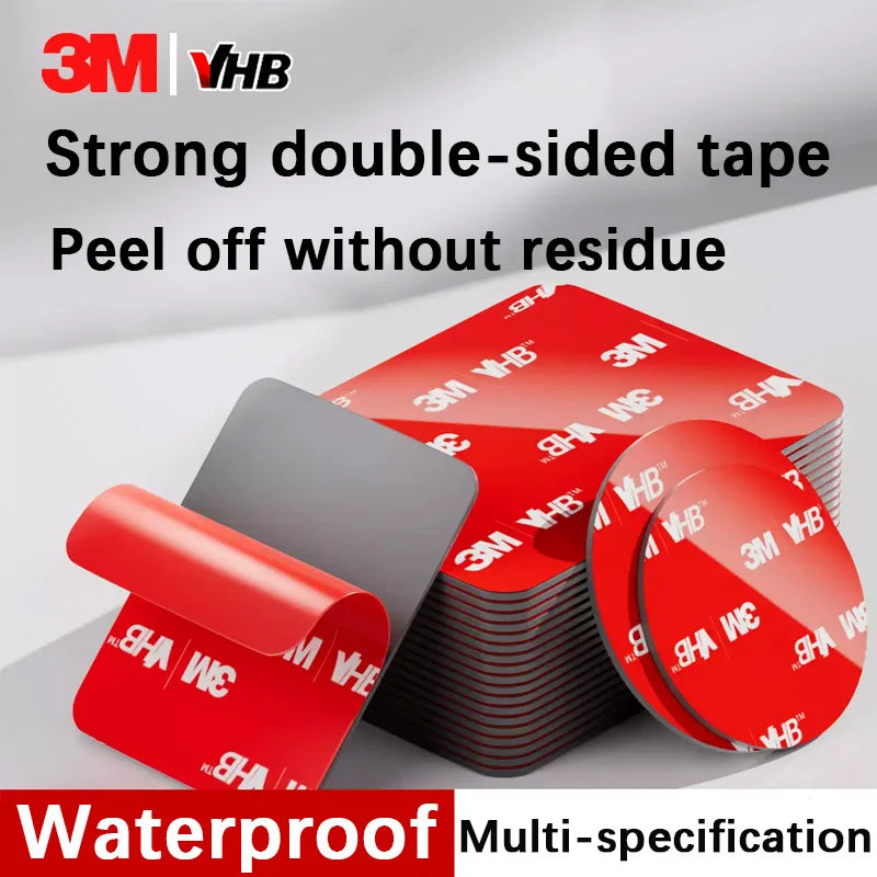 3M Double-sided Adhesive Tape - For Household Use and Vehicle Applications - High Strength and Strong Adhesion