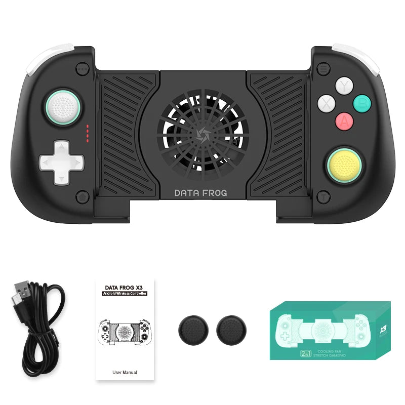 DATA FROG X3 Wireless Game Controller For Android Phone For Samsung Galaxy For PUBG Mobile For Switch / Switch OLED