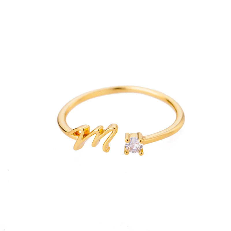 Anxiety Balls Beads Rings for Women Open Spinner Adjustable Finger Ring Stainless Steel Rotating Freely Anti Stress Jewelry Gift