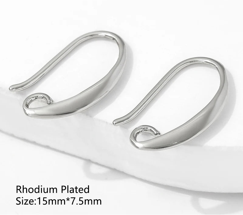MIG & MIK STYLE™ 14K Gold Plated Brass Earring Hooks