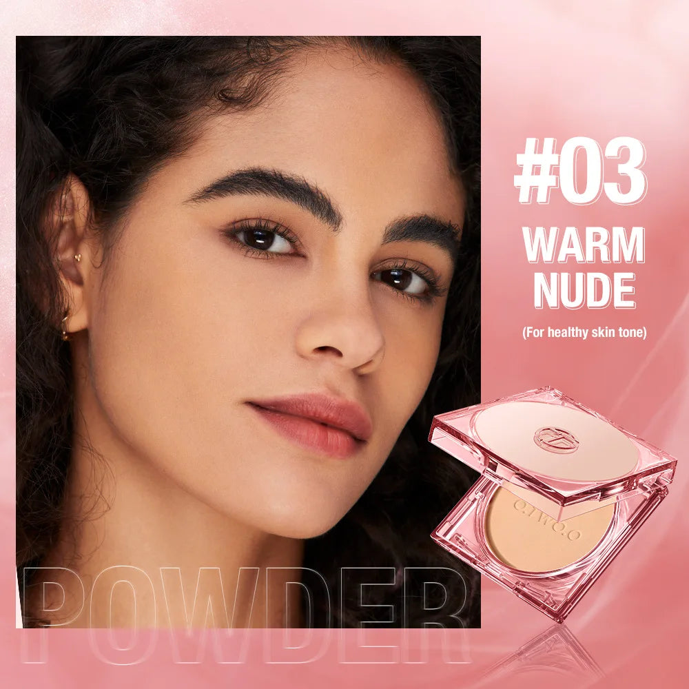 Face Setting Powder Normal Size Soft Focus Fixed Make Up Oil Control Light Skin Perfect for Whitening Waterproof Lasting Makeup