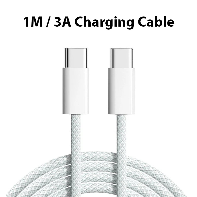 30W PD 3.0 USB C Charger For iPad A16 2025 10 9 10th 9th Generation Air 13 11 5 Pro 11 12.9 Mini 6 7 iPhone Quick Charging Cable