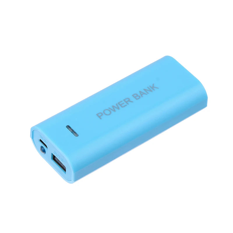 ⭐ Portable Power Bank Case DIY 2Cell 18650 Battery Box For Smart Phone Charge 5V 1A For 18650 Battery With Indicator Light