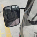 2pcs Bike Bicycle Rearview Mirrors Large Rectangular Frame With Wide-Angle, Adjustable Mounting Compatible For Road Mountain BMX