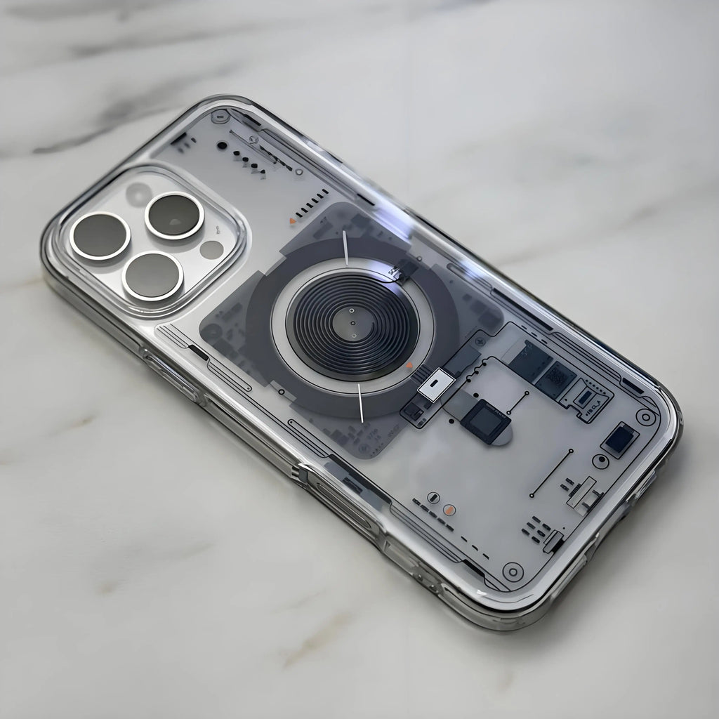 New Technology Magnetic Case for iPhone 17 Pro Max 16 15 14 13 12 Cover 17Pro Clear Shockproof for MagSafe Phone Cases Coque