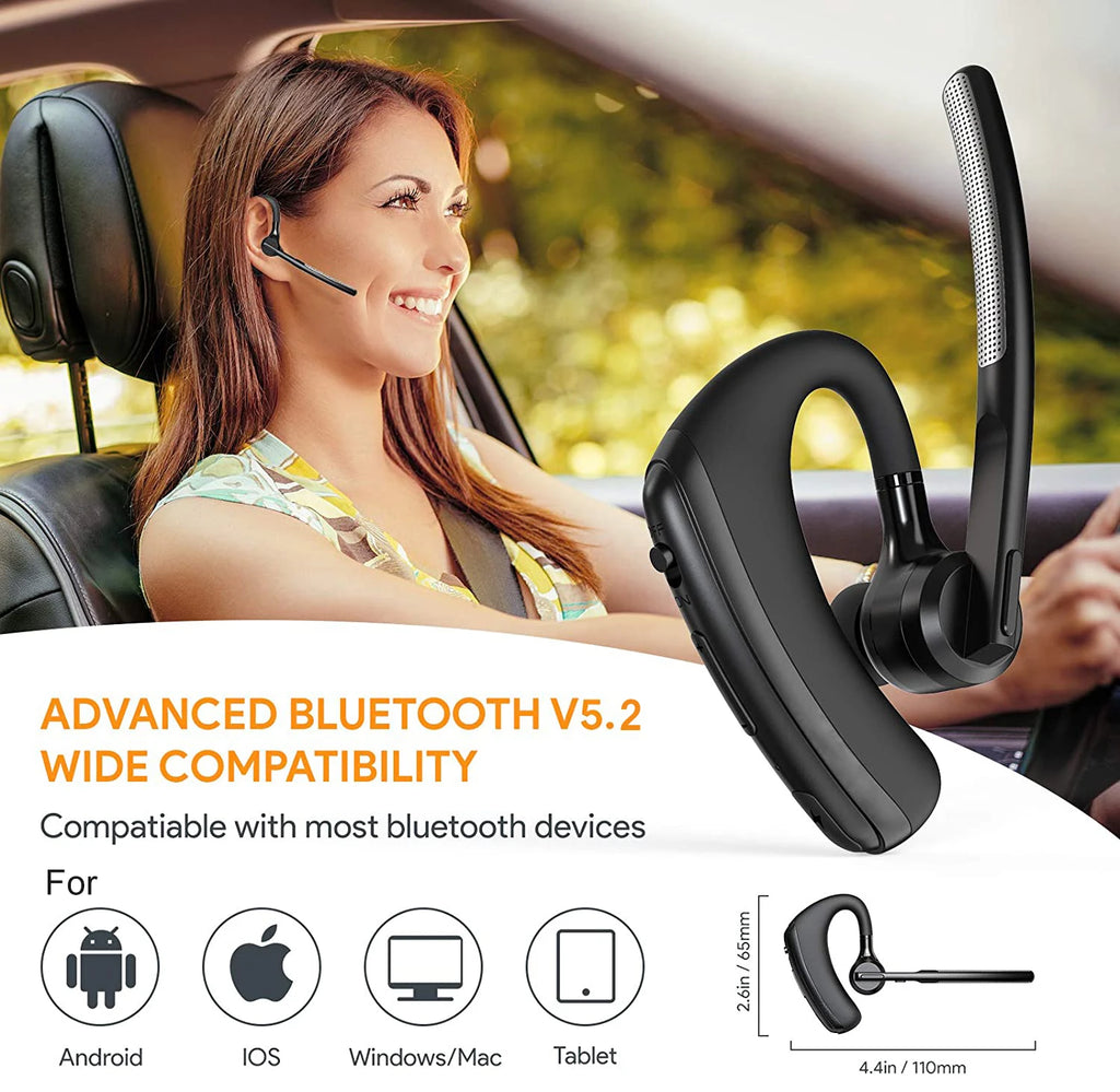 K20 Bluetooth Earphones Wireless Headset Noise Cancelling Headphones Handsfree Earbuds With Apt-X HD Dual Mic For Smart Phones