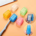 5 Pcs Toothbrush Covers - Portable Toothbrush Head Case Cover for Travel, Home, Office, Hotel, Outdoor